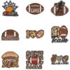 Wholesale Cartoon Rugby Leopard Print Embroidery Cloth Patch