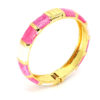 Wholesale personality colorful enamel oil-drop luxury bracelet