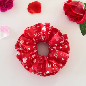 Red love letters-small waist large intestine hair tie