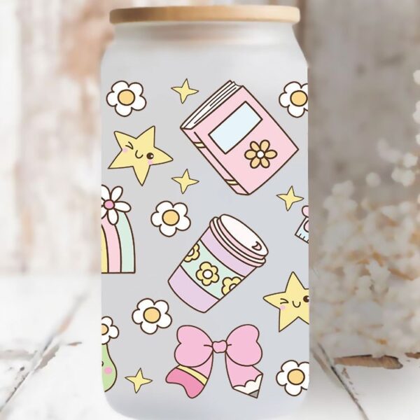 Wholesale Uv Transfer Sticker Glass C Crystal Label Crystal Sticker Exclusive for 16oz Glass C Special Sticker 23Cmx11Cm
