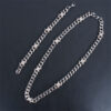 Wholesale Thorny Cuban Chain Stainless Steel Punk Knot Necklace