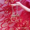 Wholesale mini simulation prisoner handcuffs toy doll accessories