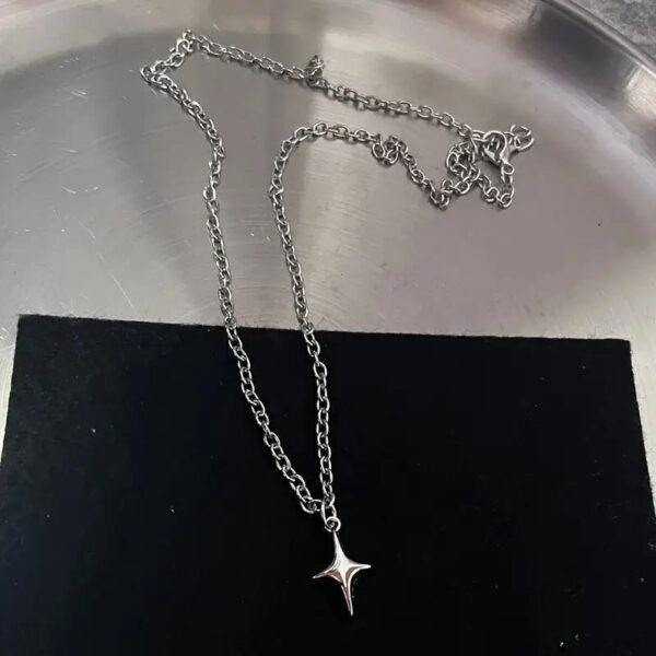 Wholesale 6/1 set alloy pendant necklace suit fashion punk jewelry women's whip fire heart teeth factory direct sale