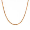 Wholesale 18K blade chain box necklace