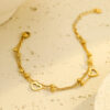 O1CN01xPuPfJ29BL1syHd0t_2211762048029-0-cib Wholesale Double layered heart-shaped stainless steel Valentine's Day bracelet