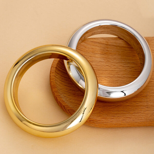 Wholesale Vintage plain electroplated CCB bracelet