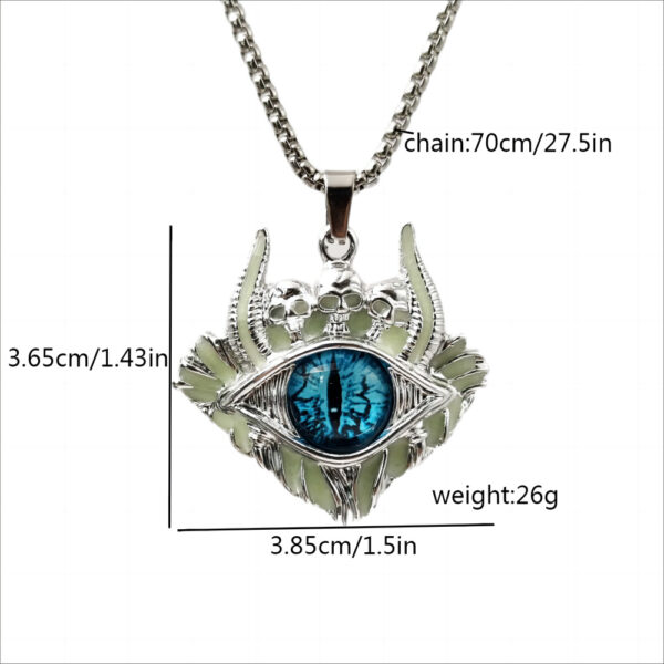 O1CN01xUdTpe2IVKijeCQTv_3919529291-0-cib Wholesale Luminous Devil's Eye Necklace