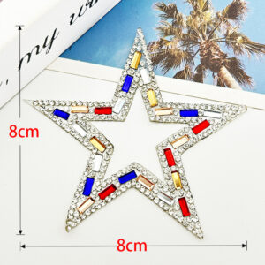 Mixed color / 8cm transparent double-sided adhesive