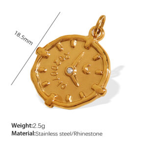 Pj53weg gold pendant