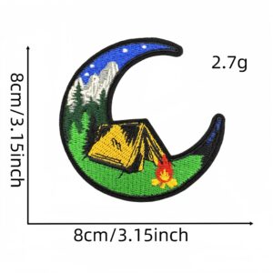 Moon cloth sticker 7#