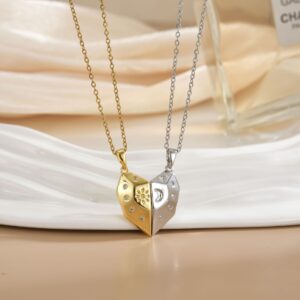 Magnetic couple necklace xl0490