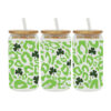 Wholesale Colorful Cartoon Lucky Clover 16oz Cup UV DTF Wraps