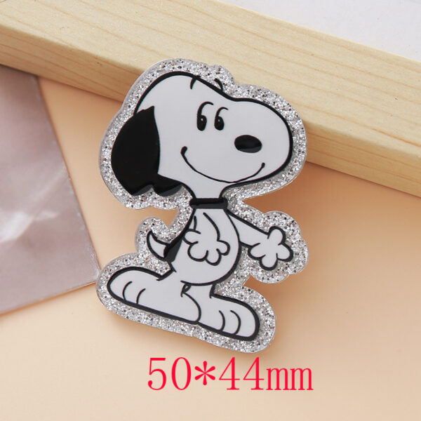 O1CN01xbceLv1M50RXkRBU5_2563411382-0-cib Wholesale Glittery Cute Puppy Craft Acrylic Patch OLY Exclusive