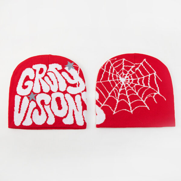 Wholesale Alphabet Jacquard Knitted Street Winter Hat