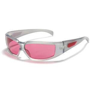 Silver frame pink [metal hinge]