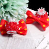 Wholesale Bow Beads With Straight Holes Crystal Beads