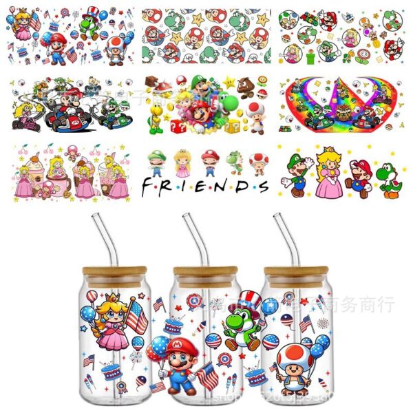 O1CN01xj4Fi01IlMag4HWdu_2216490590933-0-cib Wholesale Cartoon Uv Dtf Transparent Crystal Sticker Anti-Scratch Selling