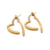 O1CN01xkQ6th1P9XFnWdql5_2218506891798-0-cib Wholesale Stainless steel gold heart gold earrings
