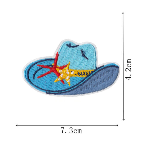 Wholesale Holiday Beach Surfer Girl Embroidery DIY Patches