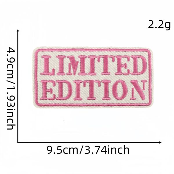 Wholesale Cartoon colored English text DIY Patches