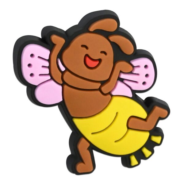 Wholesale Random 100pcs Cartoon Bee Series Ballpoint Pen Bead Accessories DIY Soft PVC Loose Beads