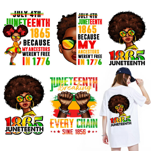 Wholesale Black June Festival UV DTF Ready to Press Transfers Wraps