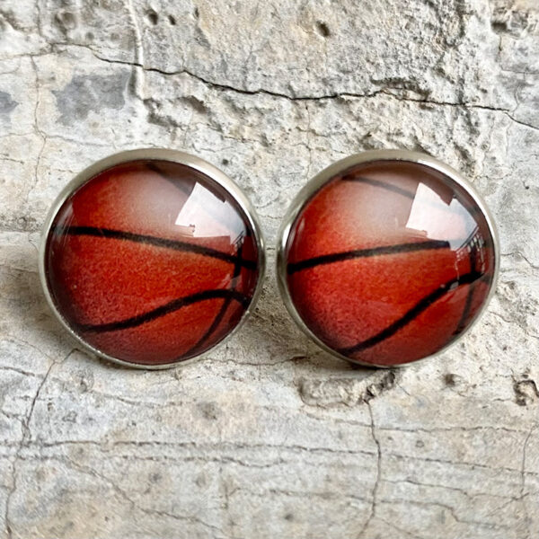 Wholesale Sports basketball baseball softball volleyball sports style earrings
