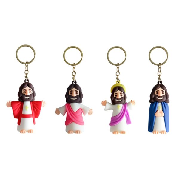 Wholesale Easter mini creative figurine keychain