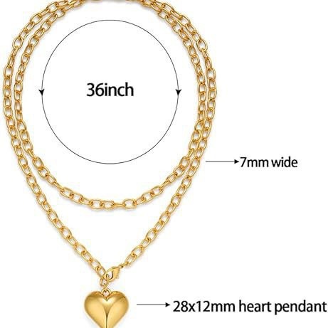 Wholesale Golden electroplated peach heart pendant necklace