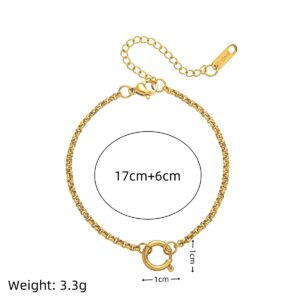 Round pearl necklace + adjustable ring (bracelet)