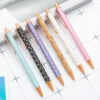 Wholesale Spot Gold Powder Press Ballpoint Pen