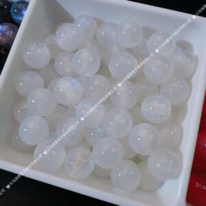 12mm hole 2.0mm white / Starry sky cat eyes