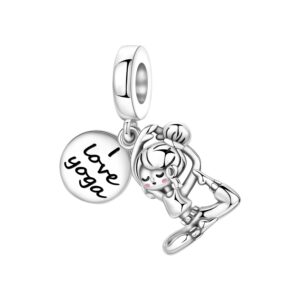 OTC1449 - I Love Yoga Pendant