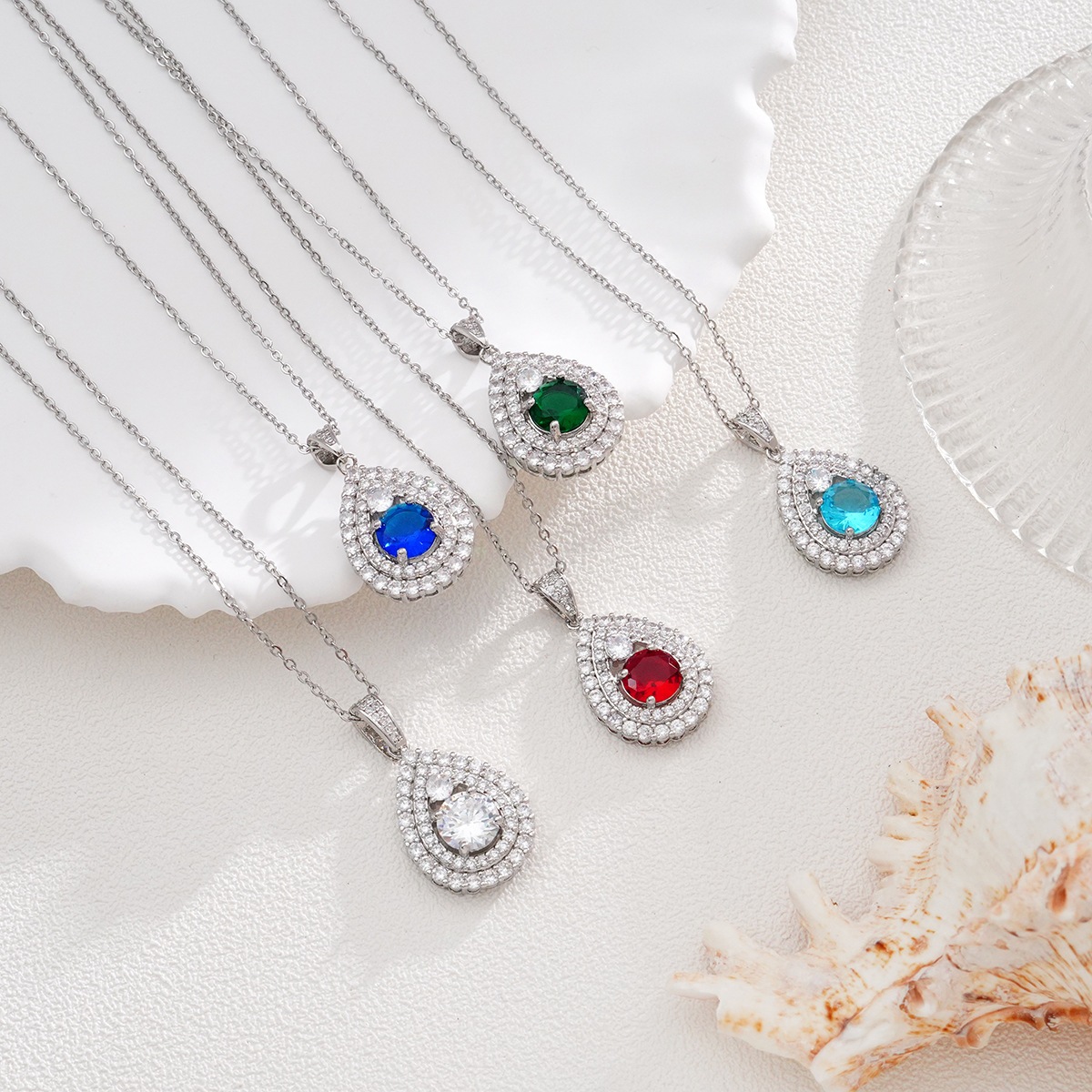 Wholesale Women's Necklace Love Fresh Simple Titanium Steel Clavicle Chain Pendant