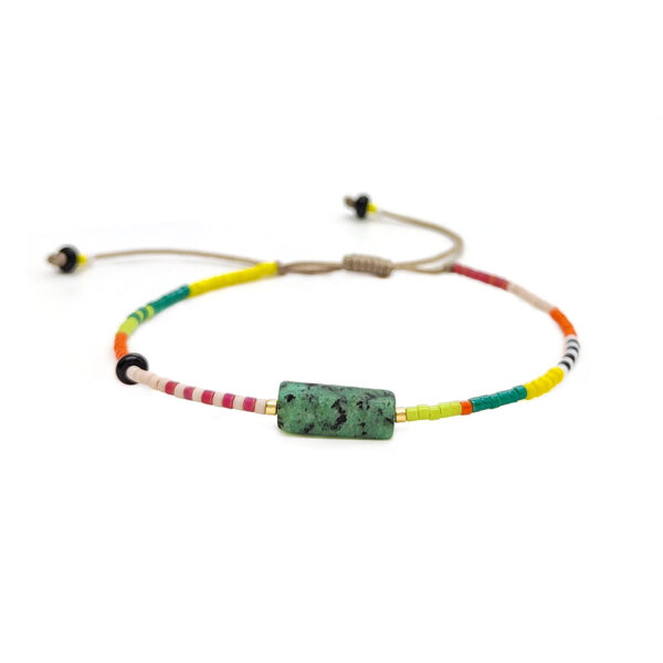 O1CN01yEBAli1v9aqgj3KWB_2212772376130-0-cib Wholesale Bohemian style colorful Mi bead amethyst bracelet