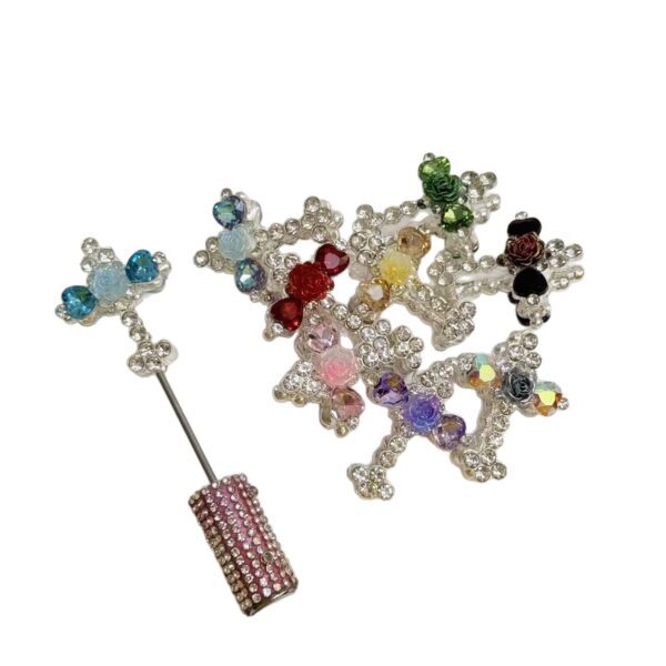 Wholesale DIY jewelry cross series designed with straight-hole beads
