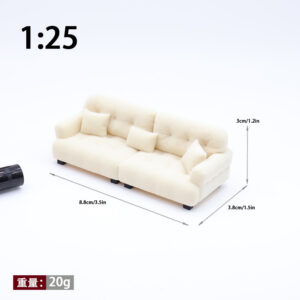 【1:25】cream sofa
