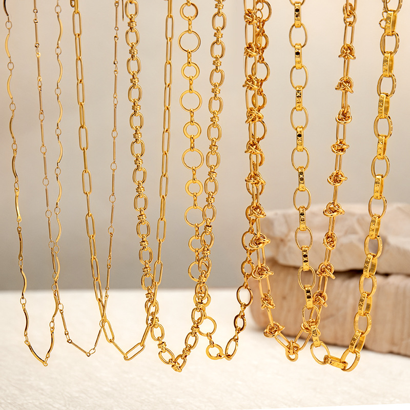 Wholesale Vacuum Necklace Stainless Steel Jewelry Chain DIY Aessories