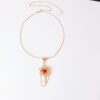 Wholesale Gold Heart Pendant Necklace Luxury Choker