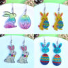 Wholesale Easter Bunny Egg Acrylic Earrings