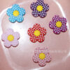 O1CN01yMS4y21gWkdQae0HV_2214318854150-0-cib Wholesale 20pcs Checkerboard Flower Silicone Beads