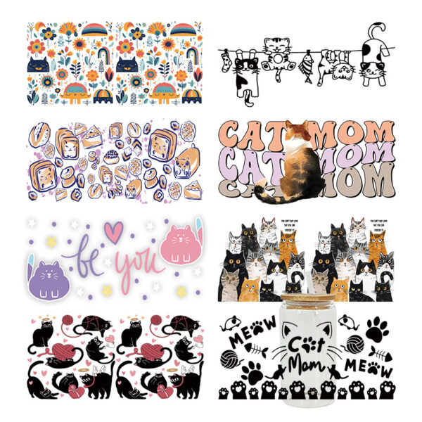 Wholesale UV Transfer Paste Glass Crystal Label Crystal Paste 16OZ UV DTF WRAPS