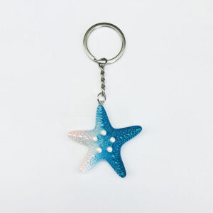 White blue-starfish