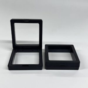9x9 black suspended box