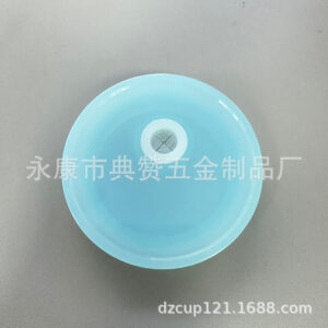 Blue-plastic cover / Fits 16oz glass
