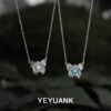Wholesale fashion minimalist versatile niche design butterfly necklace
