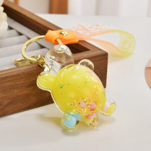 Jelly bean lemon yellow / Gradient rope + turtle