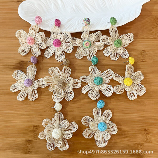 O1CN01yR7pHU1VHfpfCaWtL_2218049172628-0-cib Wholesale Bohemian Flower Earrings