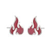 Wholesale Niche Design Flame Earrings Retro Simple Elegant Earrings