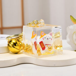 Lucky Cat-Lucky / Light gold buckle + lucky cat